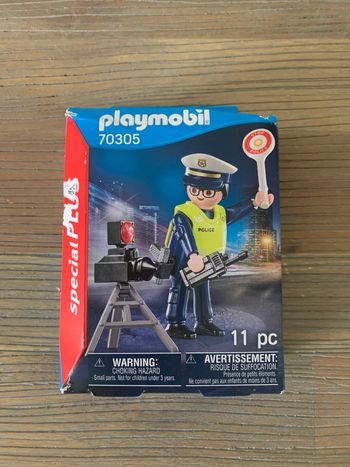 Playmobil policier radar