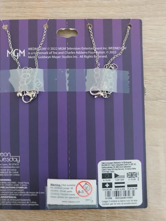 Collier de l'amitié Wednesday - photo numéro 2