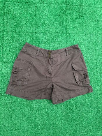 Bermuda cargo Camaïeu marron M femme 100% coton