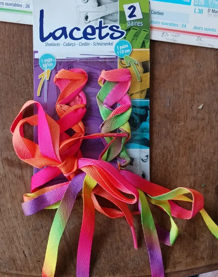 Lot de 12 paires de lacets - photo numéro 5