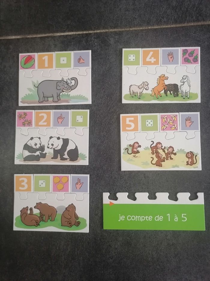 Puzzle, apprendre à compter. - photo numéro 4
