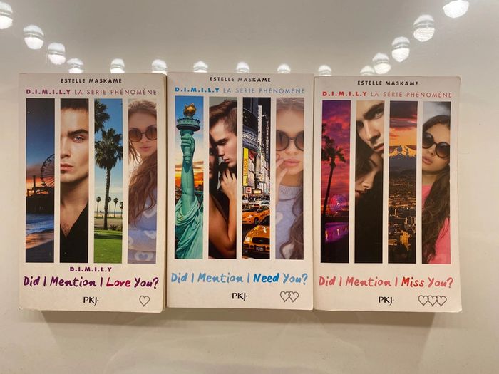 Lot livres Dimil, romance   Did i mention i love you ?