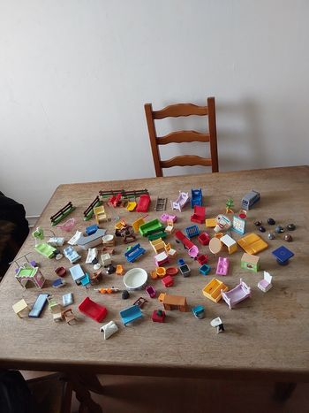 Lot meubles playmobil 