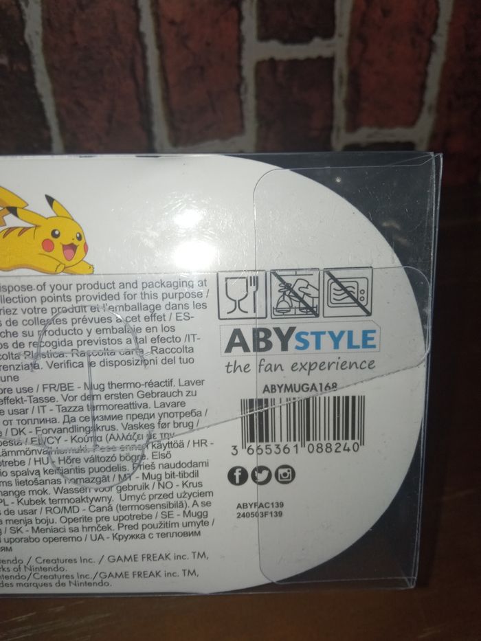 Gros mug thermo réactif pokémon - photo numéro 4