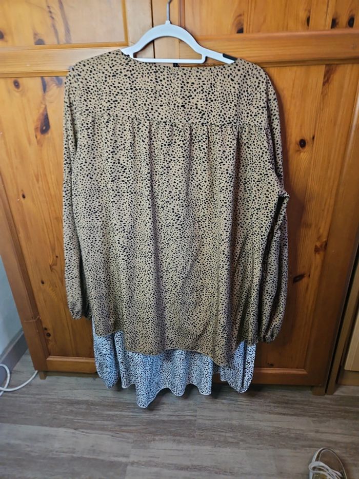 Lot 2 blouses shein 44 imprimé confetti - photo numéro 5