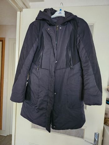 Doudoune noire cache cache