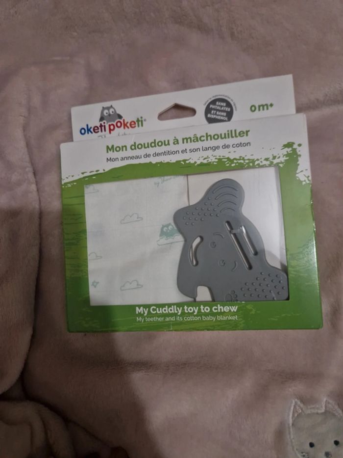 Mon doudou à mâchouiller