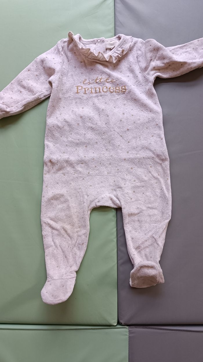 Lot 7 pyjamas chauds 12 mois - photo numéro 5