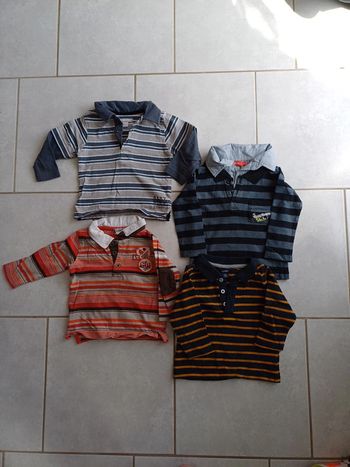 Tee-shirts polo 12 mois