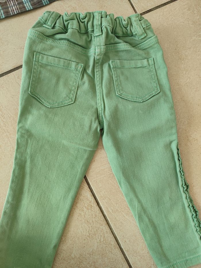 Lot pantalon et chemisier 18 mois - photo numéro 7