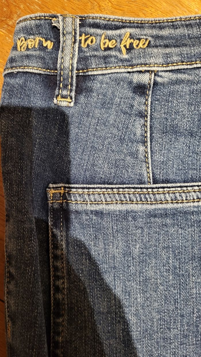 Jean taille haute Jane Blue taille 34 - photo numéro 9