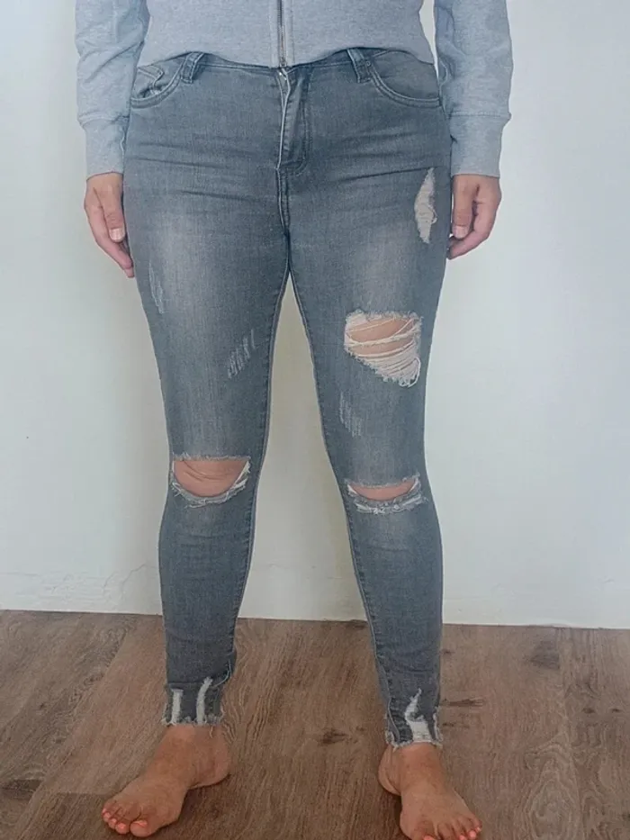 jean gris T36