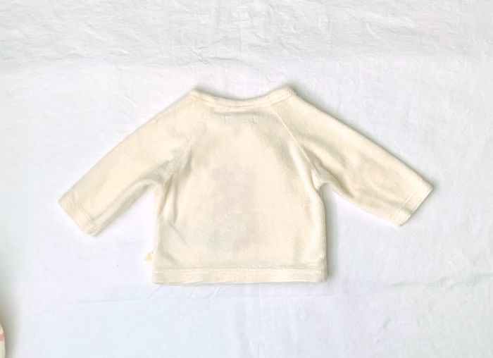 Pyjama 2 pièces en velours Lulu Castagnette 1 mois - photo numéro 5