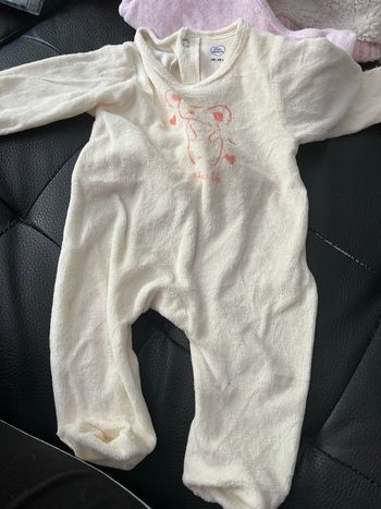 Pyjama fille 3 mois mots d’enfant
