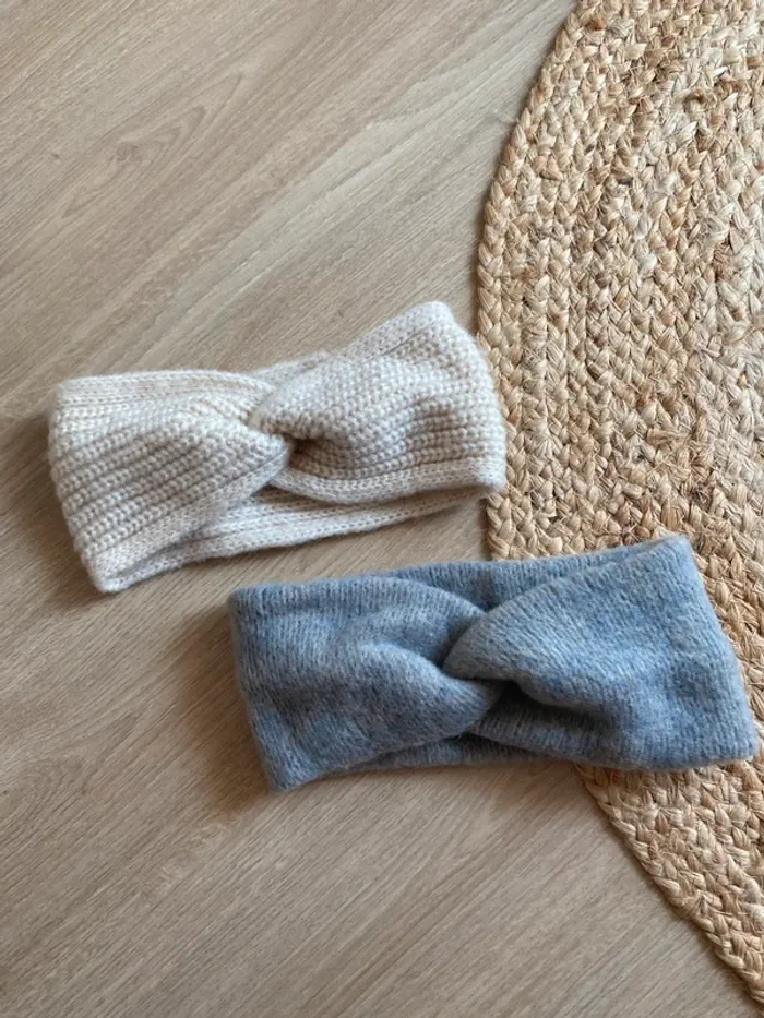 Lot de bandeau en laine