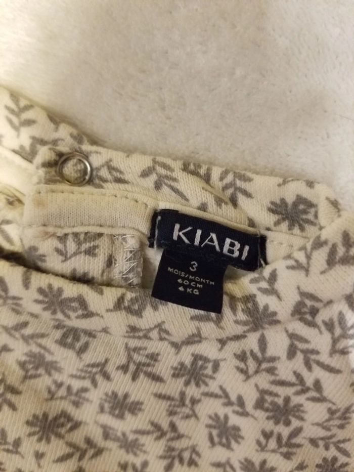 Lot de 2 ensembles sweat + legging jumixtes - Taille 3 mois - Kiabi - photo numéro 2