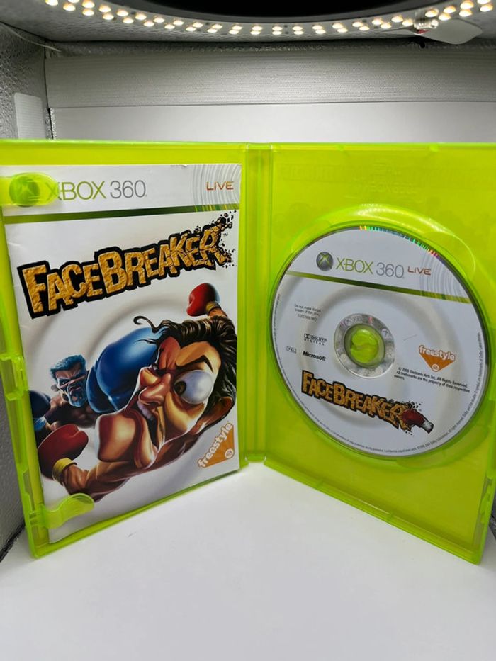 Facebreaker Xbox 360 Game Microsoft - Pal Complete VGC Tested - photo numéro 3
