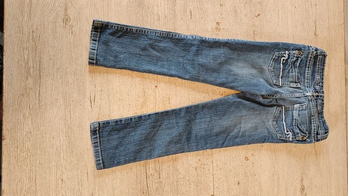 Jean s bleu fille, ajustable à la taille, Emoi by Emonite, 6 ans - photo numéro 7