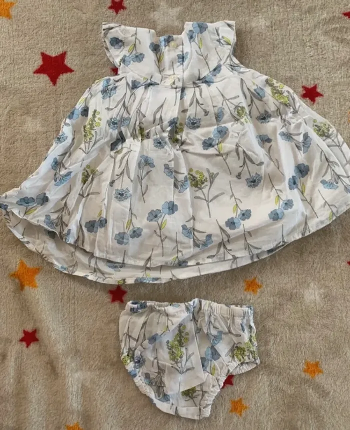 Lot Été Bébé 3M – Sergent Major & DPAM – 5 Tenues Coton Doux Style Rétro Chic - photo numéro 8