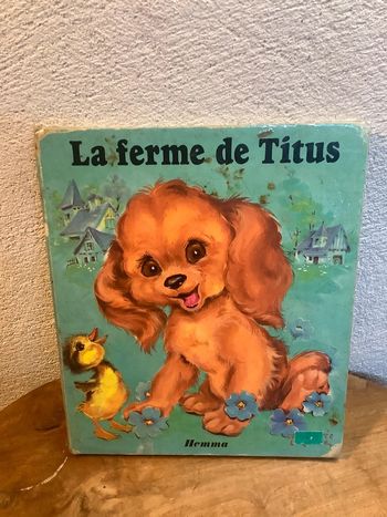 Livre La ferme de Titus édition Hemma