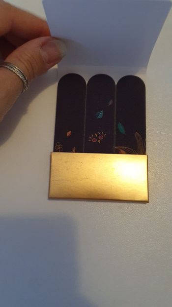 Set de 3 limes à ongle neuves