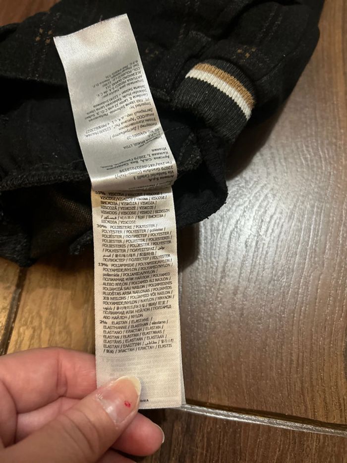 pantalon chaud à carreaux gris foncé  et beige My Chicco 3 ans - photo numéro 15