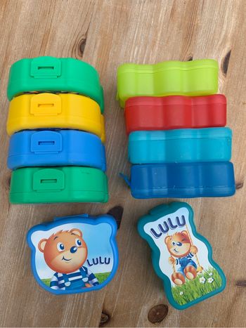 Lot de boites à biscuits / goûter