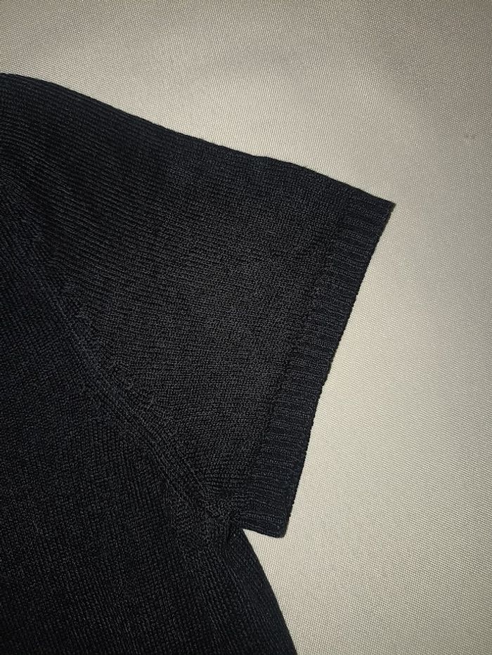 Robe noire droite In Extenso - Taille 34/36 (XS/S) - Manches courtes - photo numéro 5