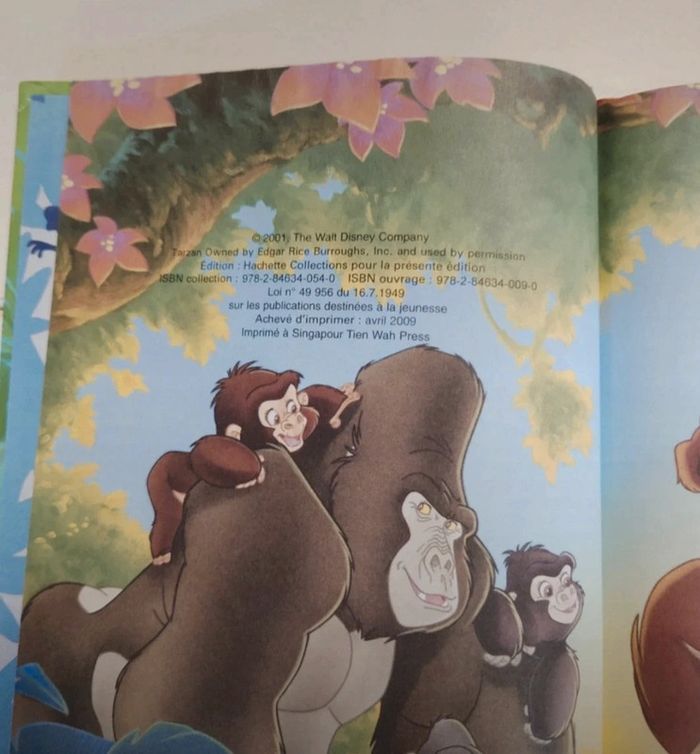 Tarzan et les jeux de la jungle - Collection Mickey club du livre - photo numéro 4