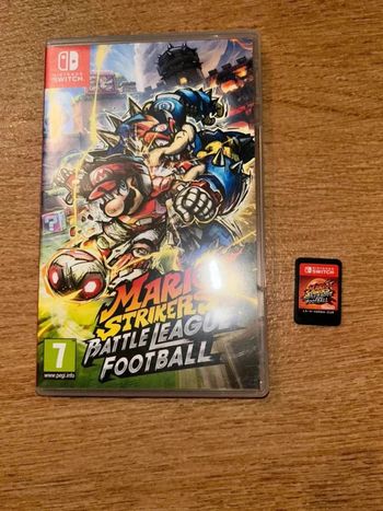 Mario striker battle football league jeu Nintendo switch