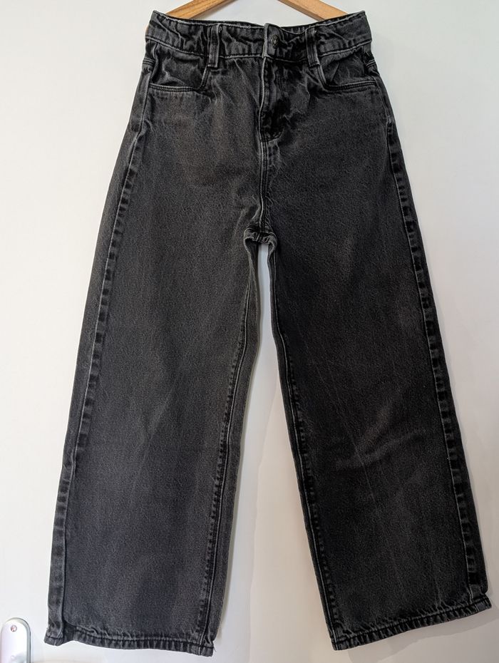 Jeans large Noir fille - photo numéro 2
