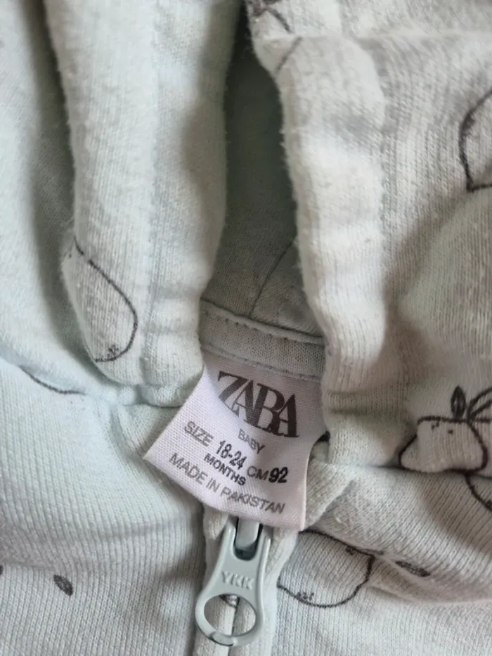Gilet citron Zara 92 - photo numéro 4