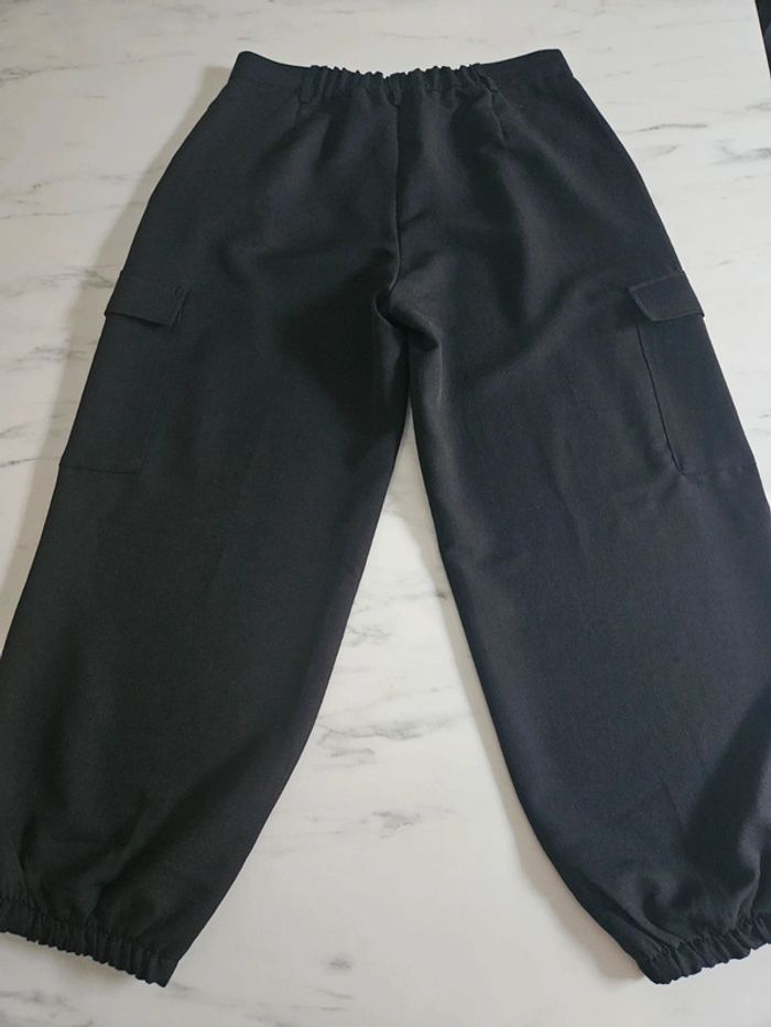 Bershka pantalon noir cargo taille XL - photo numéro 5