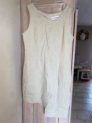 Robe en lin en 40