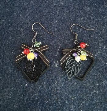 Créoles losanges originales