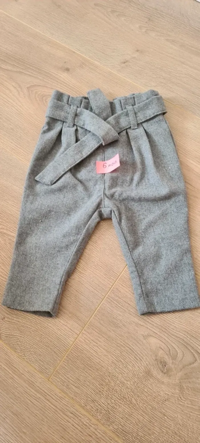 Pantalon taille haute