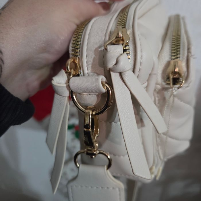 Sac bandoulière a poche blanc crème - photo numéro 7