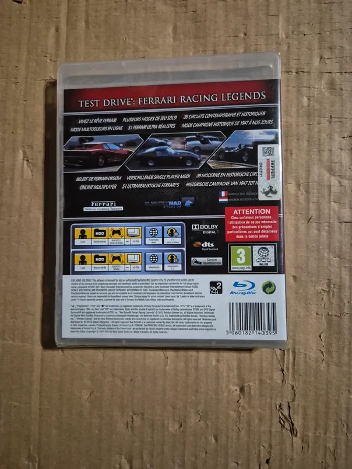 Test Drive Ferrari Racing Legends pour PS3 - photo numéro 2