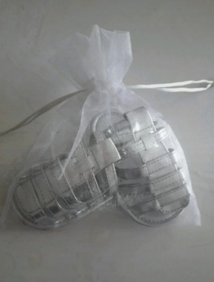 Sandale fille argenté 17 / 18