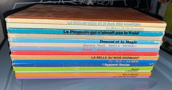 Lot de 14 livres club du livre Mickey