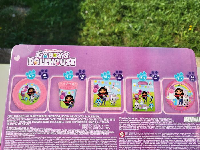Decoration anniversaire gabby's dollhouse - photo numéro 3