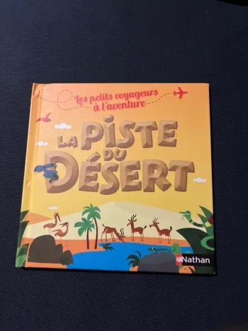 Livre pour enfants macdo la piste du désert