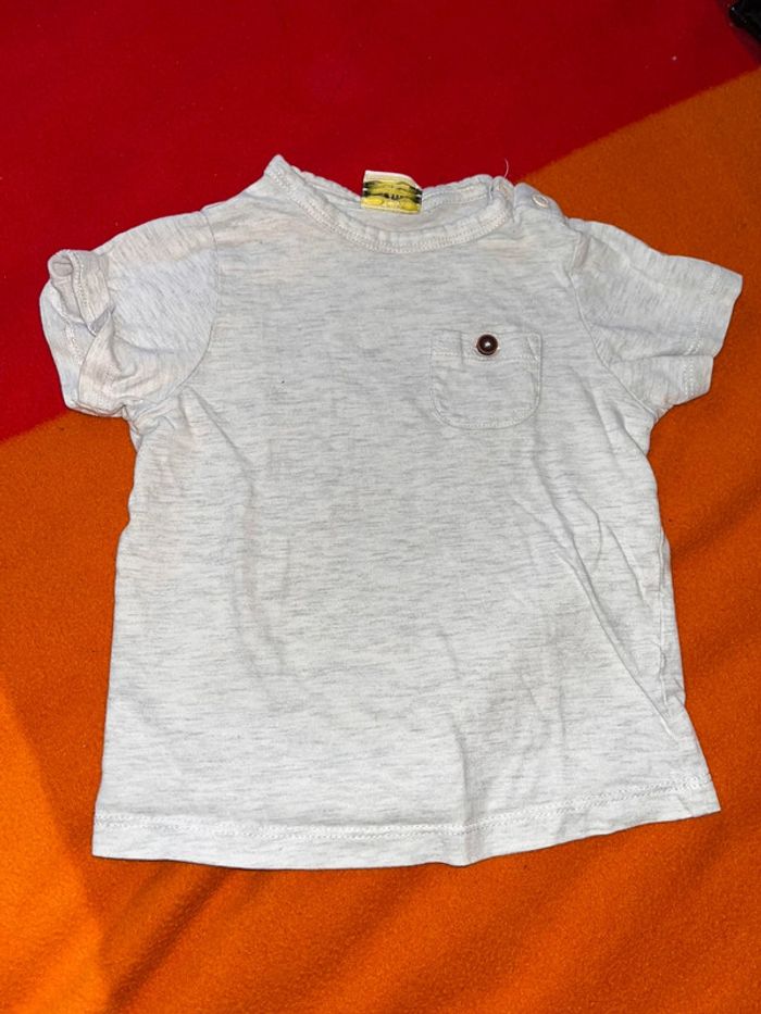 Lot de 5 t-shirt bébé - 18 mois - photo numéro 2