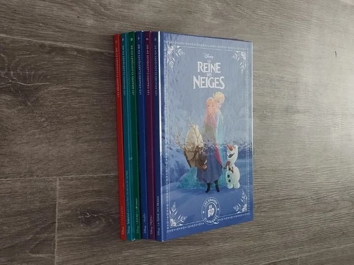 Lot de 6 livres Disney les grands classiques en BD L071  7601582891 - photo numéro 3