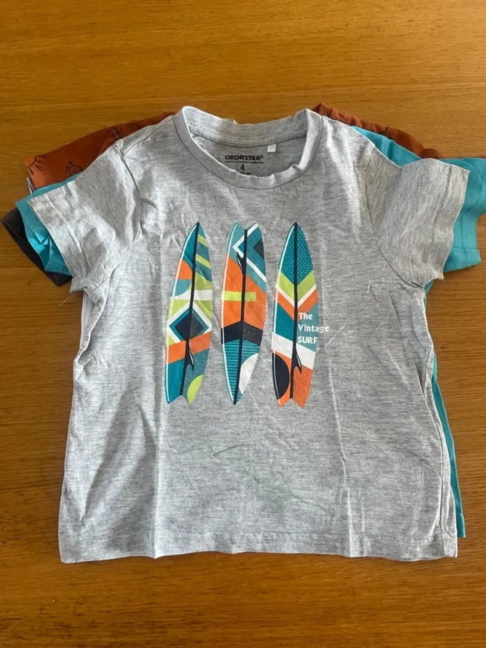 9 t shirt garçon 4 ans - photo numéro 6
