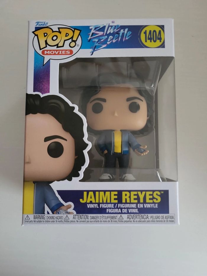 Pop neuve blue beetle marvel 1404 jaime reyes