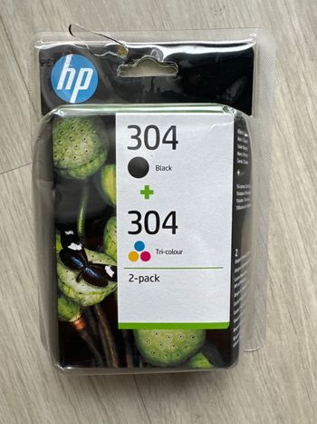 Cartouche d’encre HP 304 Noir et couleurs neuves