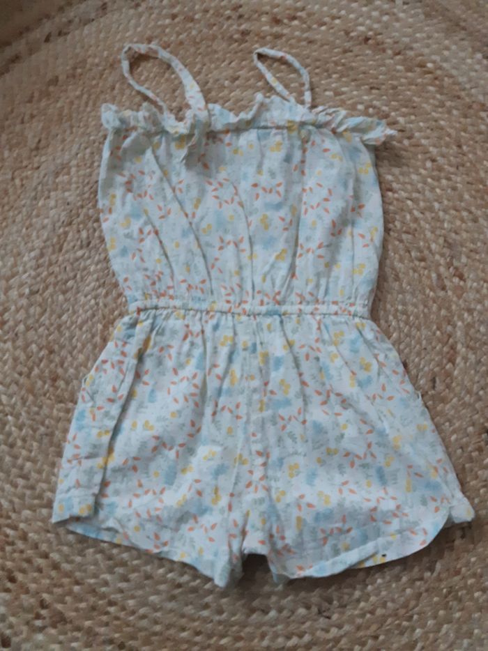 Combinaison short à motif Monoprix 4 ans - photo numéro 4