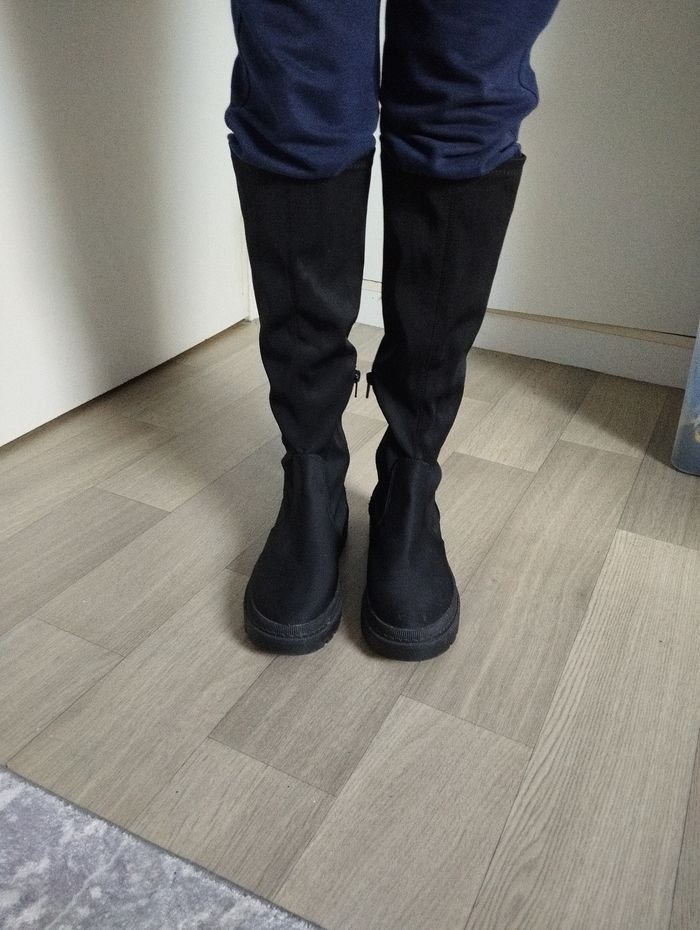 Bottes noires Shein - photo numéro 4