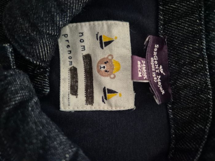 Veste en jean mi saison - photo numéro 3